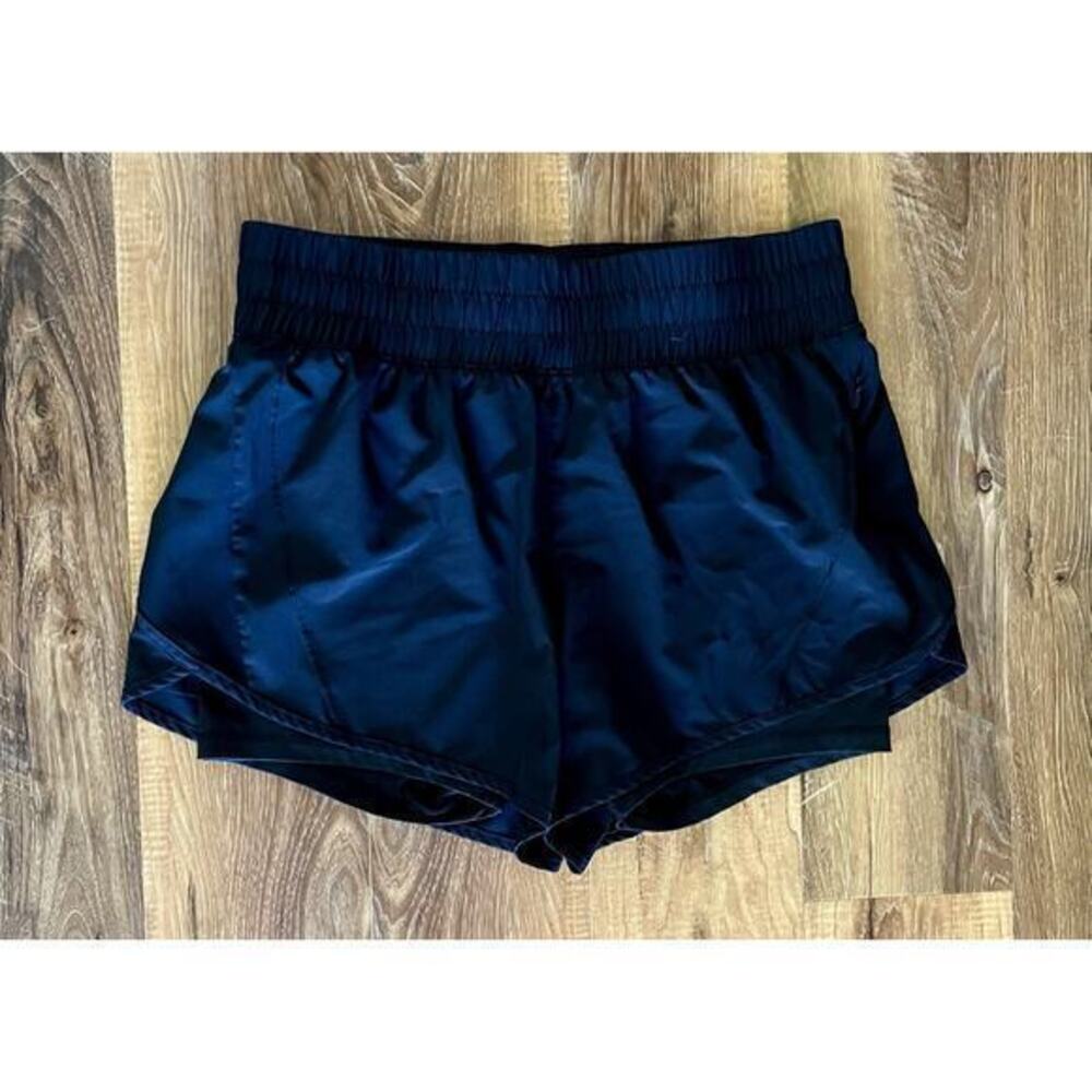 AVIA Breathable Built In Running Short Black Size L (12-14) NWOT